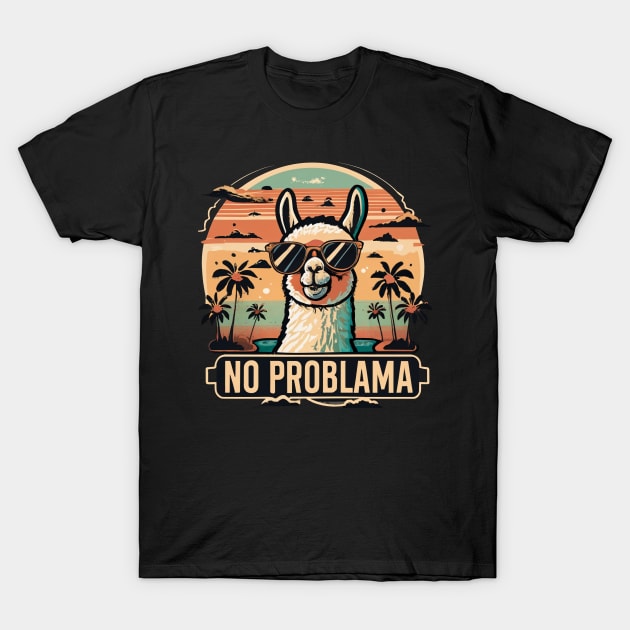 Chilled Out Llama! T-Shirt by SocietyTwentyThree